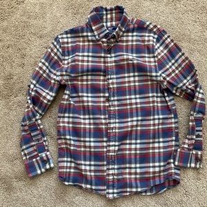Boy’s vineyard vines flannel shirt